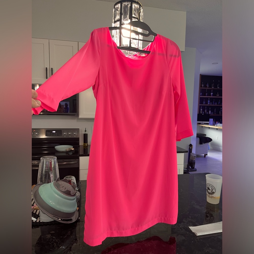 Pink dress